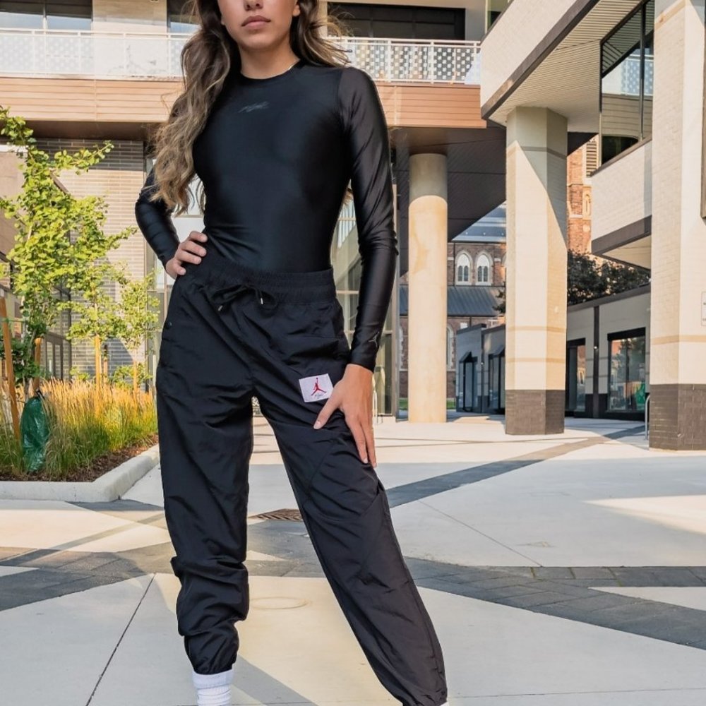 NWT Nike Jordan Long Sleeve Essential Bodysuit Plus Size 1X